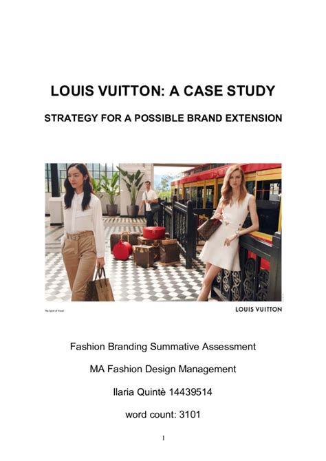 louis vuitton case study solution|Louis Vuitton cases.